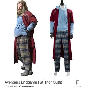 Avengers Endgame Fat Thor costume